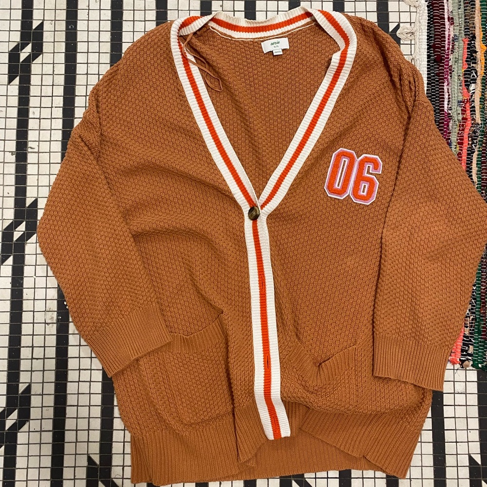 Aerie Longline Knit Cardigan